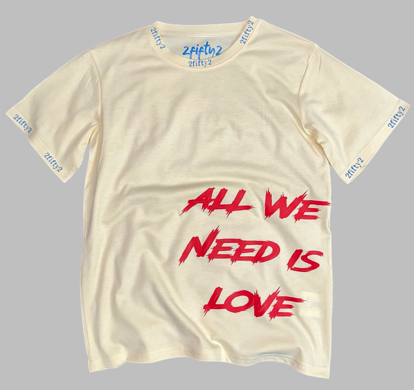 Boys “All we need is love” tee by the 2fifty2 brand
