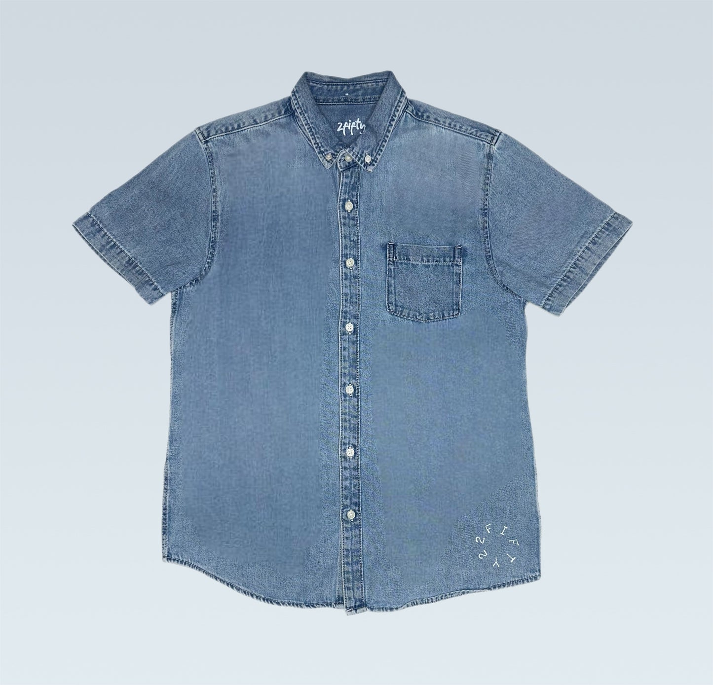 Men’s denim button down shirt by The 2Fifty2 Brand