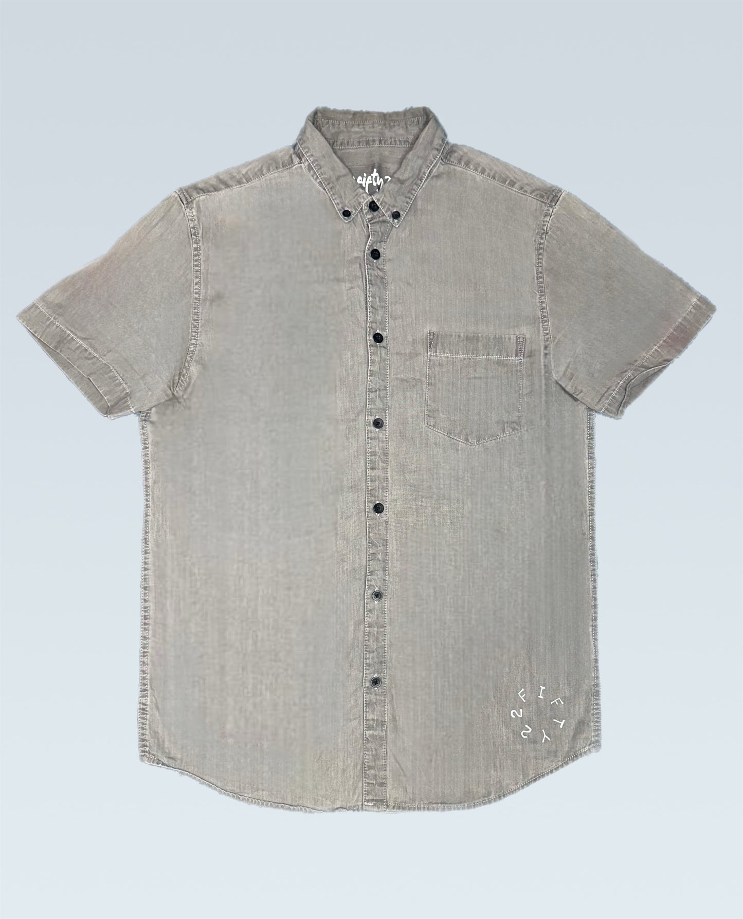 Men’s denim button down shirt by The 2Fifty2 Brand