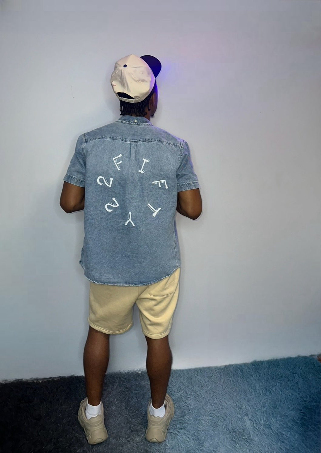 Men’s denim button down shirt by The 2Fifty2 Brand