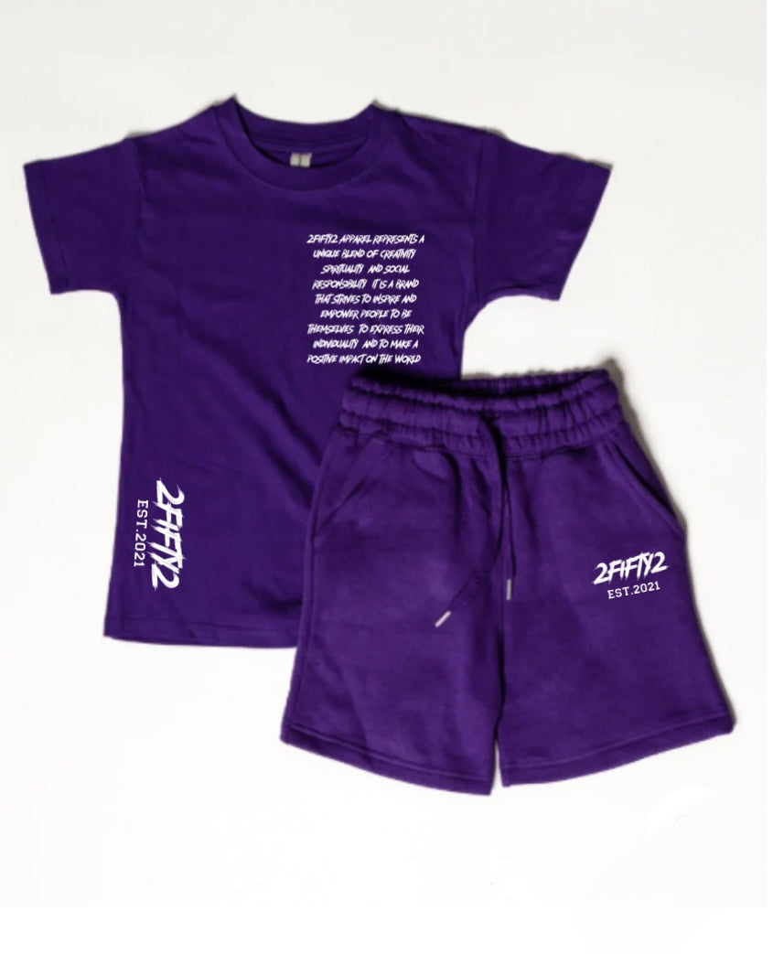 Boys short set