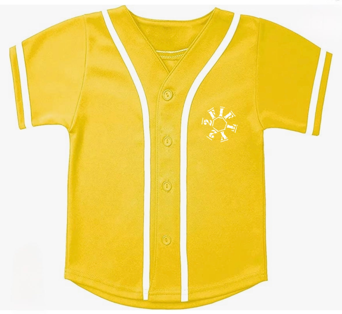 Kids Unisex Casual Sports Baseball Jersey
