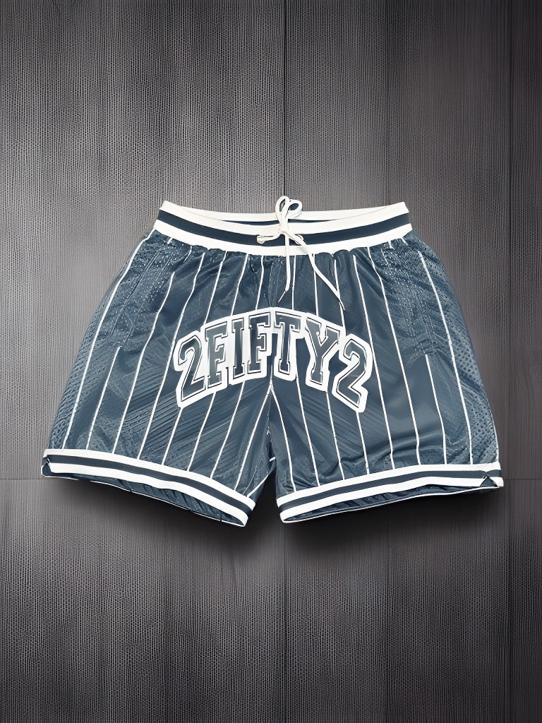 Striped Basketball Shorts