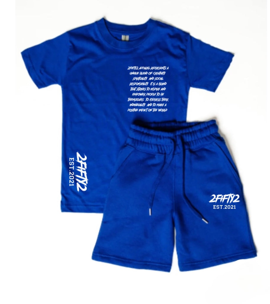 Boys short set
