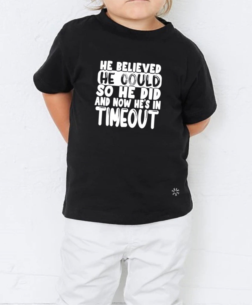 Graphic tee shirt for toddlers
