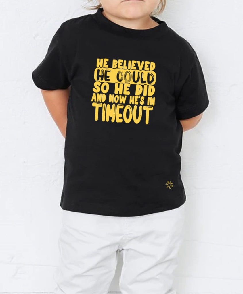 Graphic tee shirt for toddlers