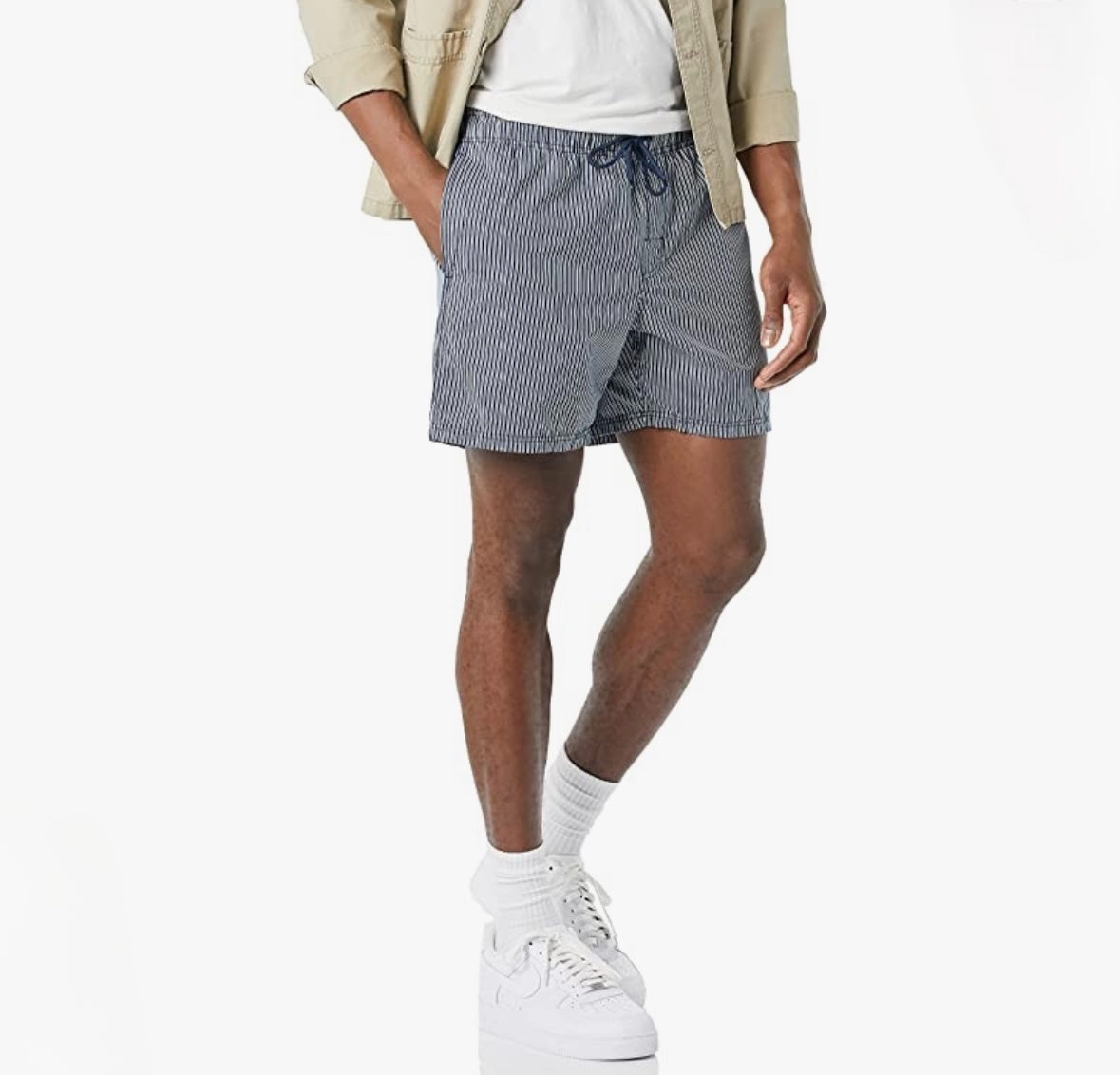 6 inch drawstring shorts