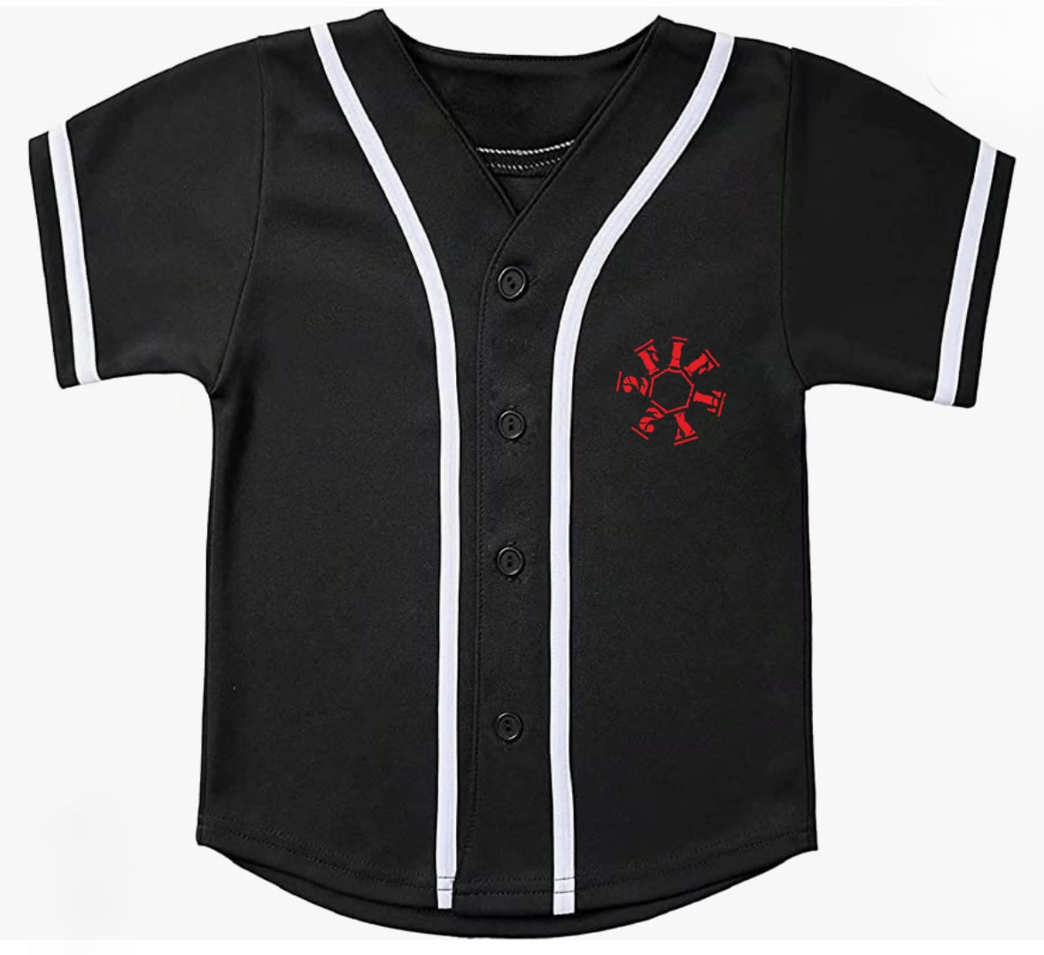 Kids Unisex Casual Sports Baseball Jersey