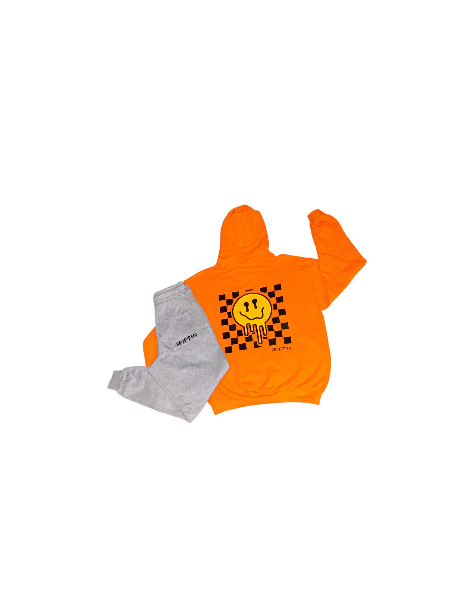 Toddler graphic hoodie (orange) - 2fifty2