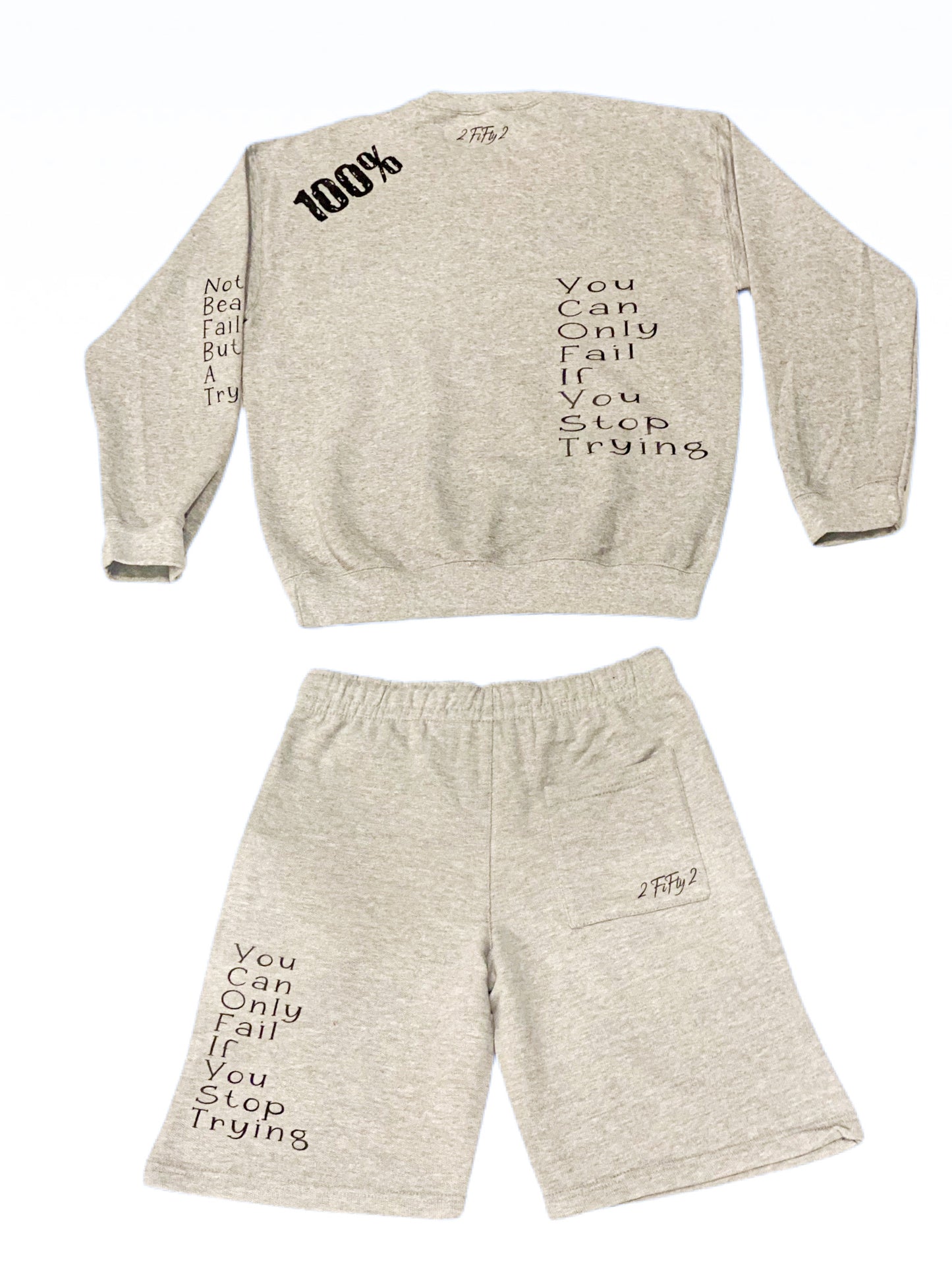 Mens crew sweatshirt (I can do all things) - 2fifty2