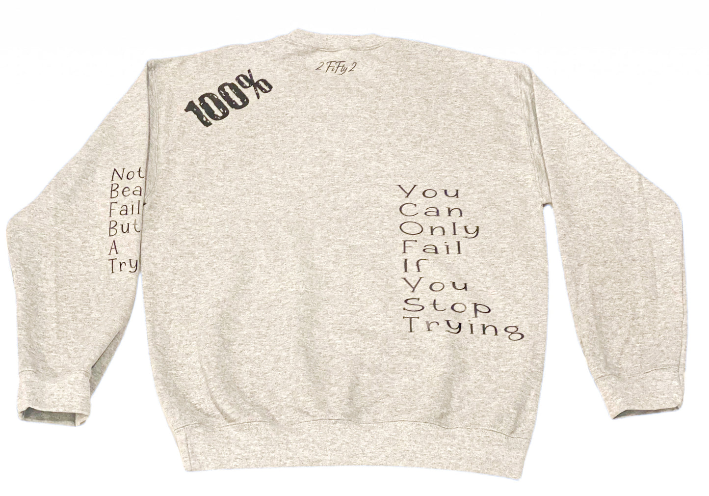 Mens crew sweatshirt (I can do all things) - 2fifty2