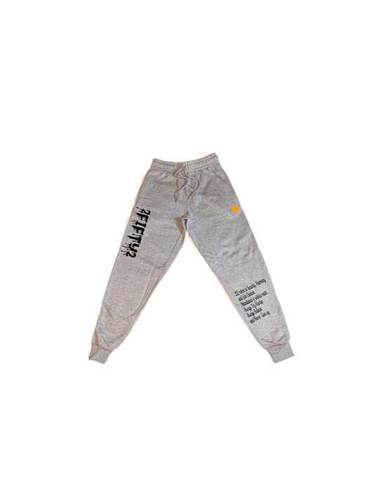 Toddler graphic joggers (gray) - 2fifty2