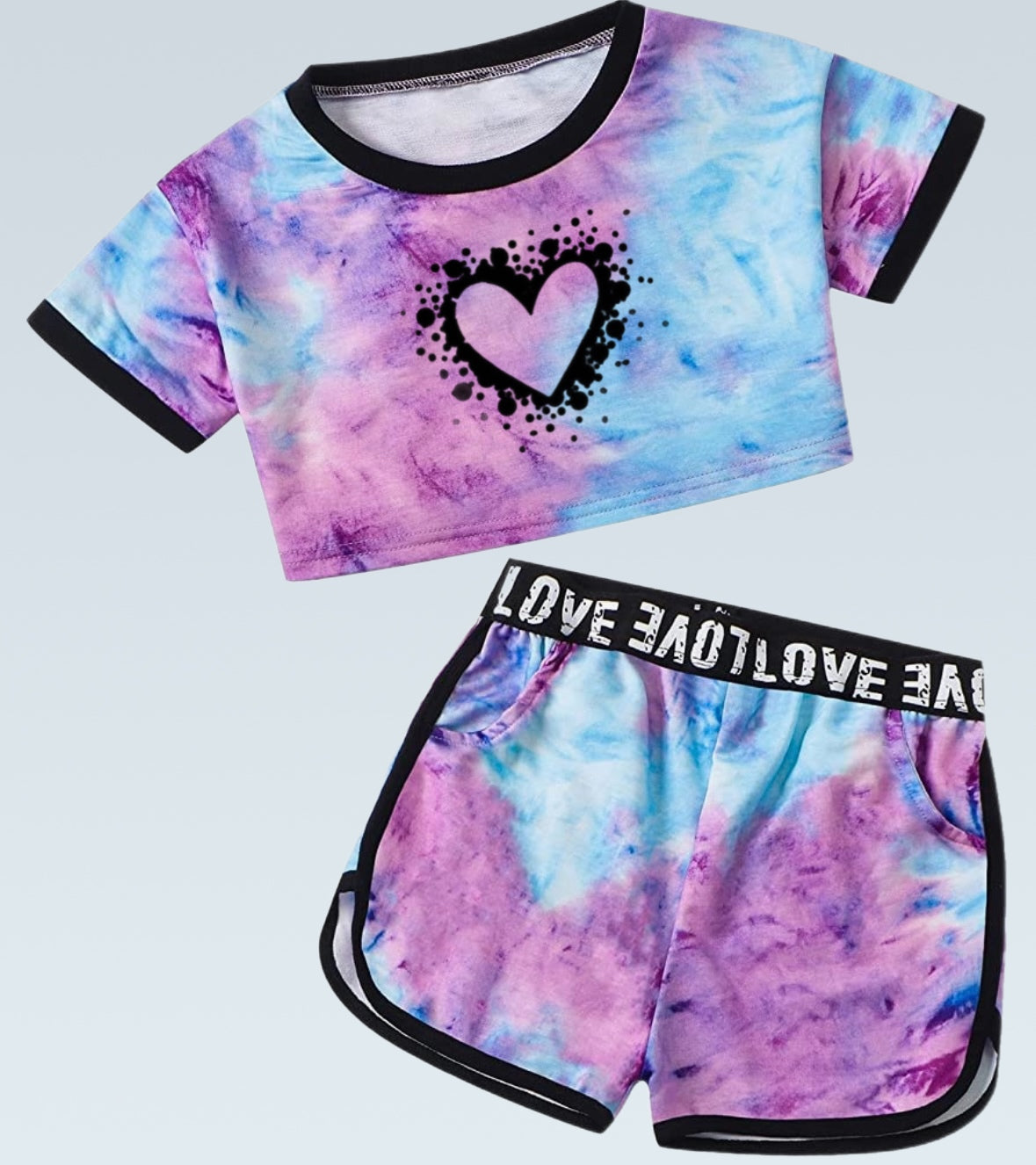 Girl's 2 piece Short Set