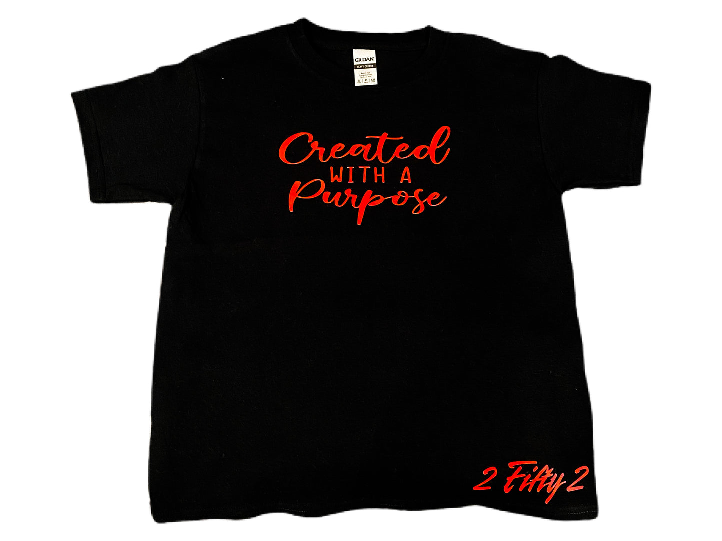 Boys tee shirts (black, created with purpose) - 2fifty2
