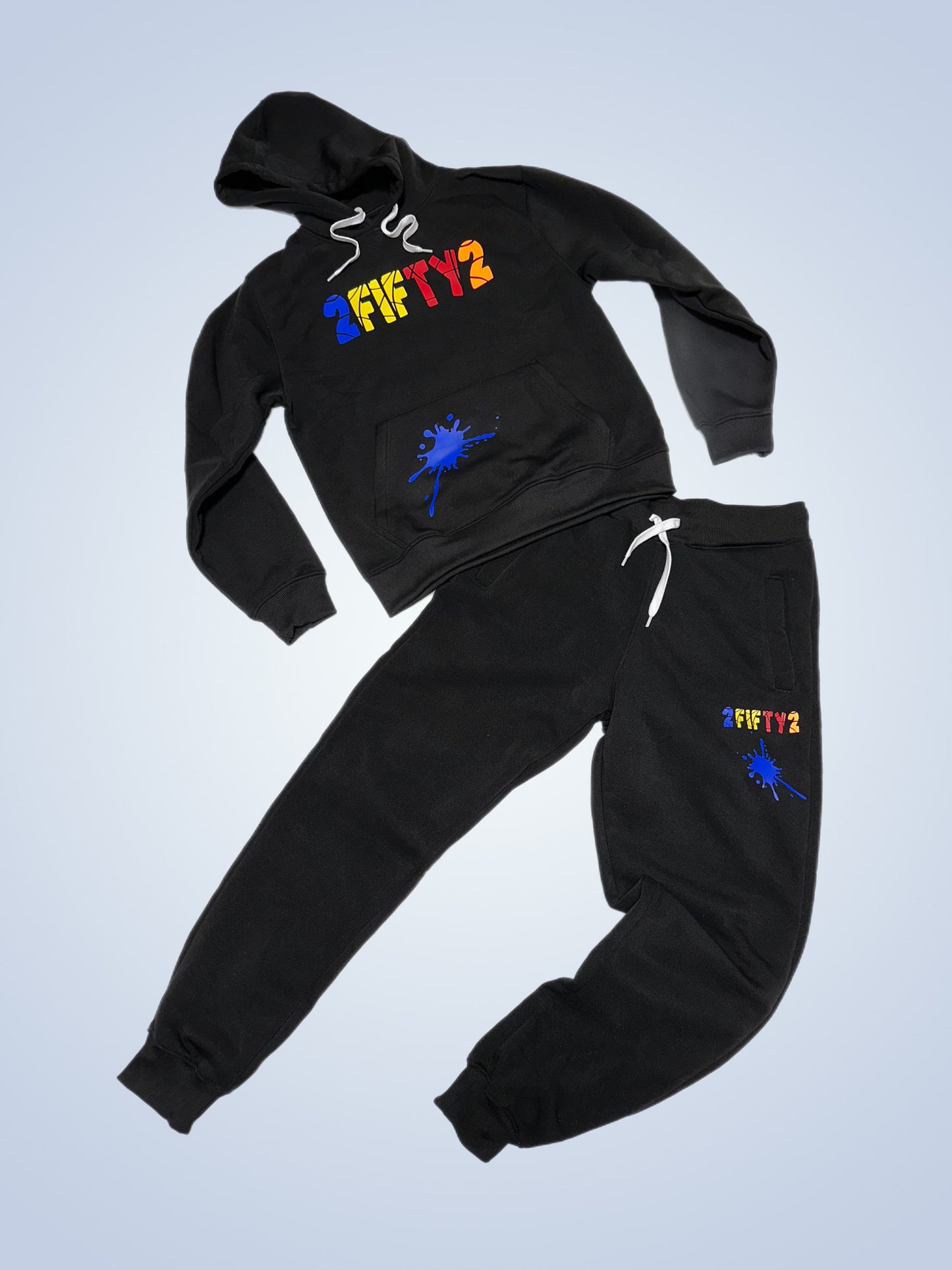 Plus size Mens sweatsuit / jogger set (Multi color) - 2fifty2