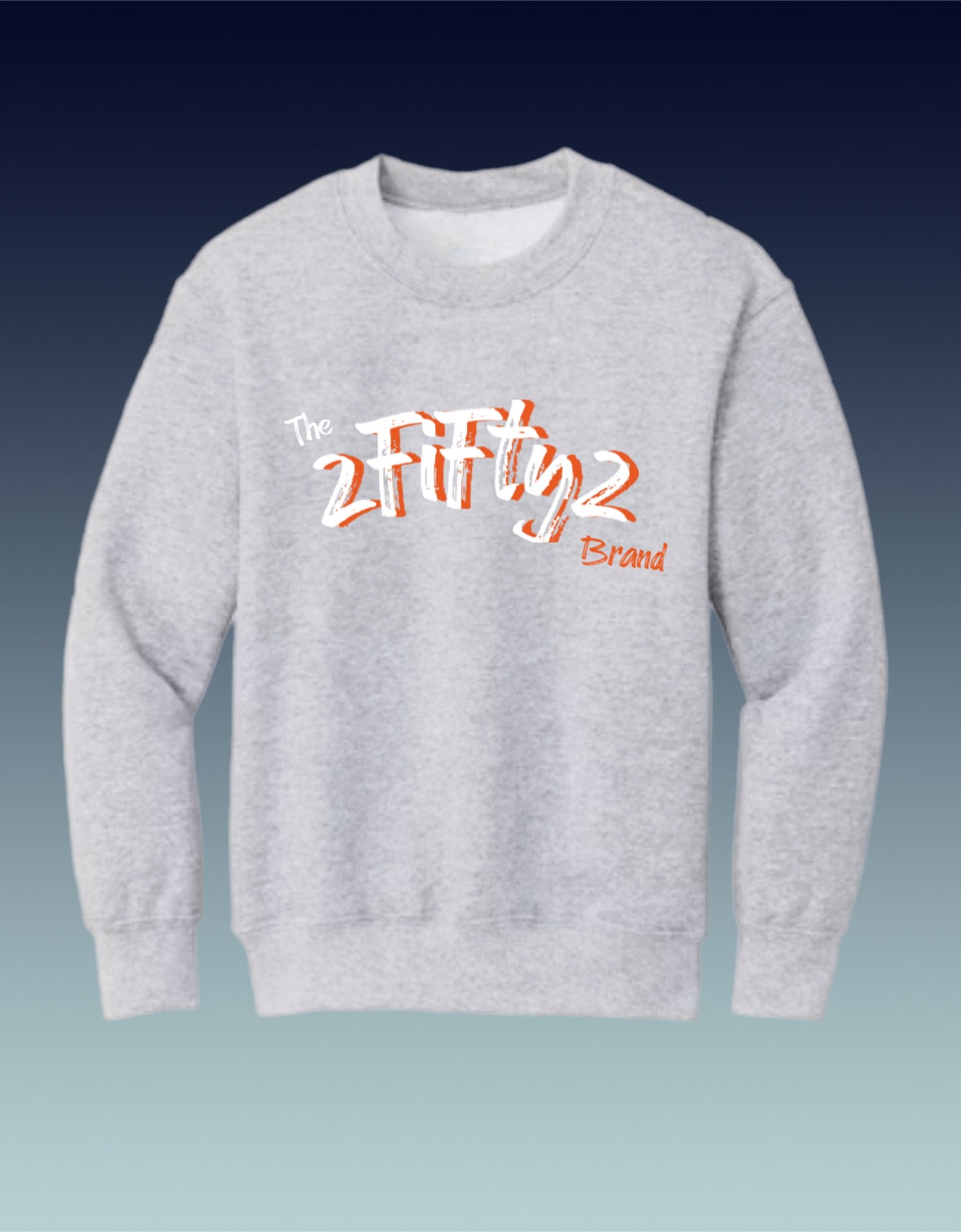 Plus size Men’s crew neck sweatshirt short set by the 2fifty2 brand