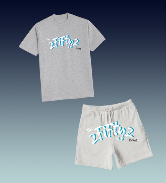 Boys gray short set by the 2fifty2 brand
