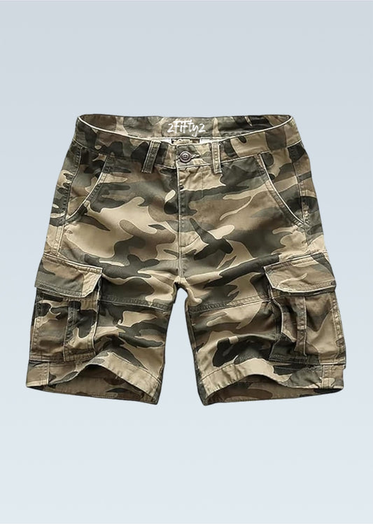 Men’s Army fatigue, Camo cargo shorts
