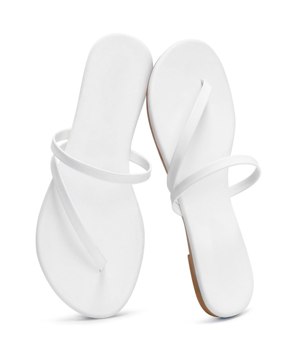 Woman’s Open Toe Flat Flip Flop Sandals with straps