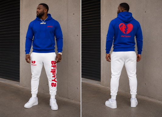 2 piece Sweatsuit Jogger set for men