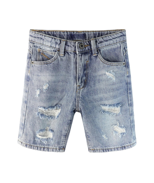 Toddler Boys distressed jean shorts