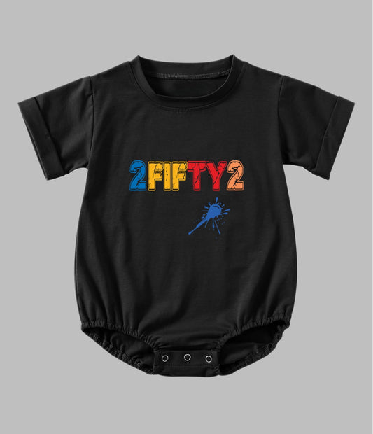 Infant + Newborn 2Fifty2 brand splash romper bodysuit