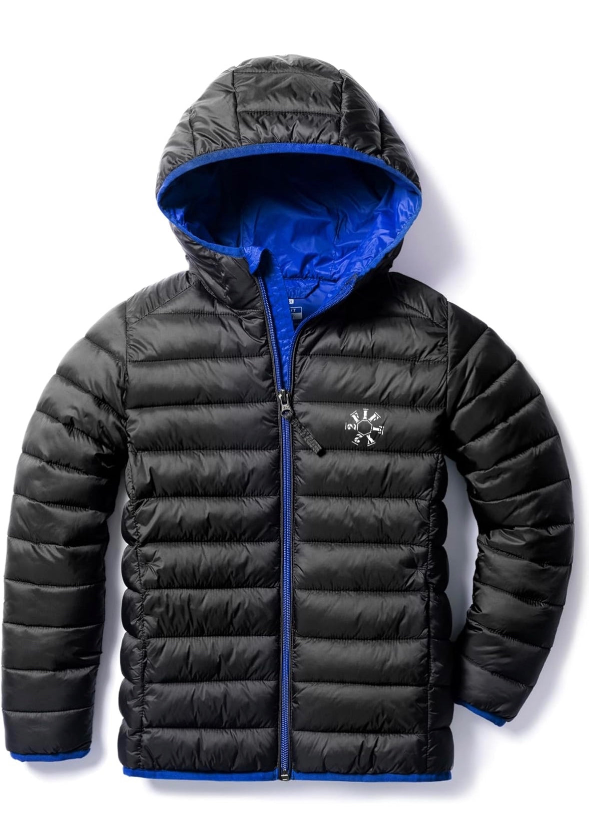 Boys hooded puffer jacket