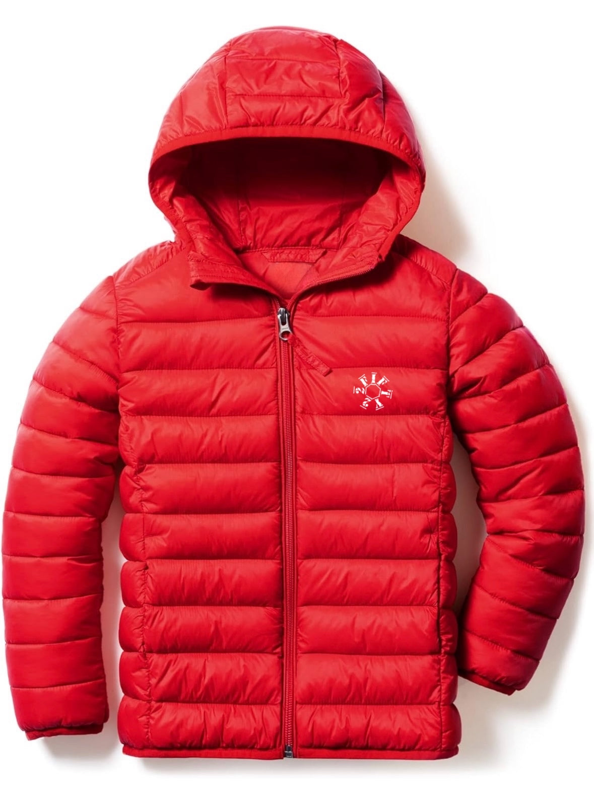 Boys hooded puffer jacket