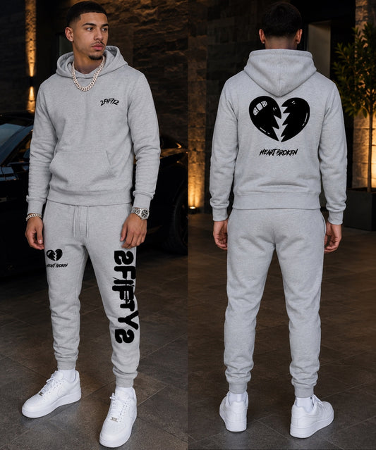2 piece Sweatsuit Jogger set for men