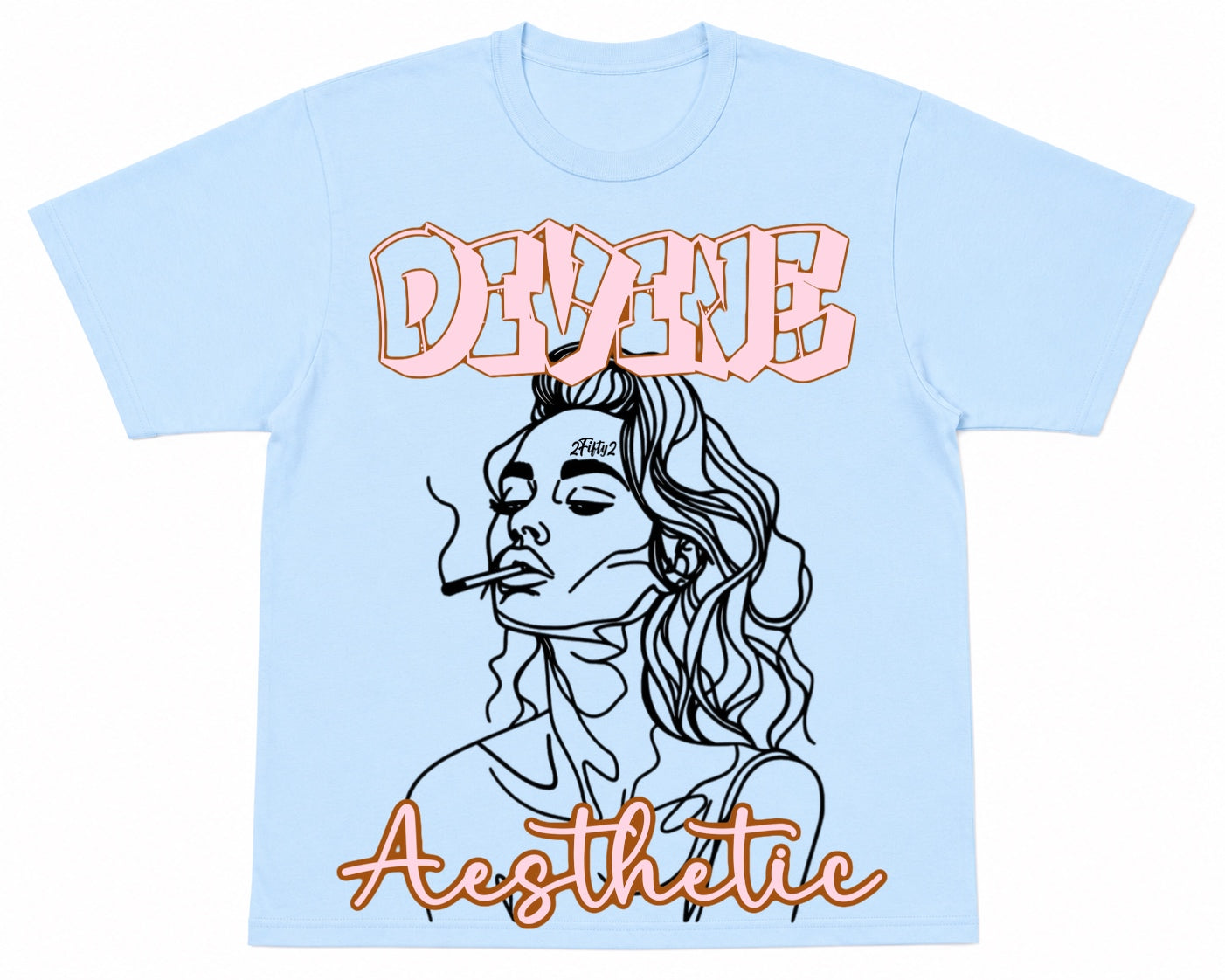 Women’s Oversized Divine Aesthetic graphic t-shirt