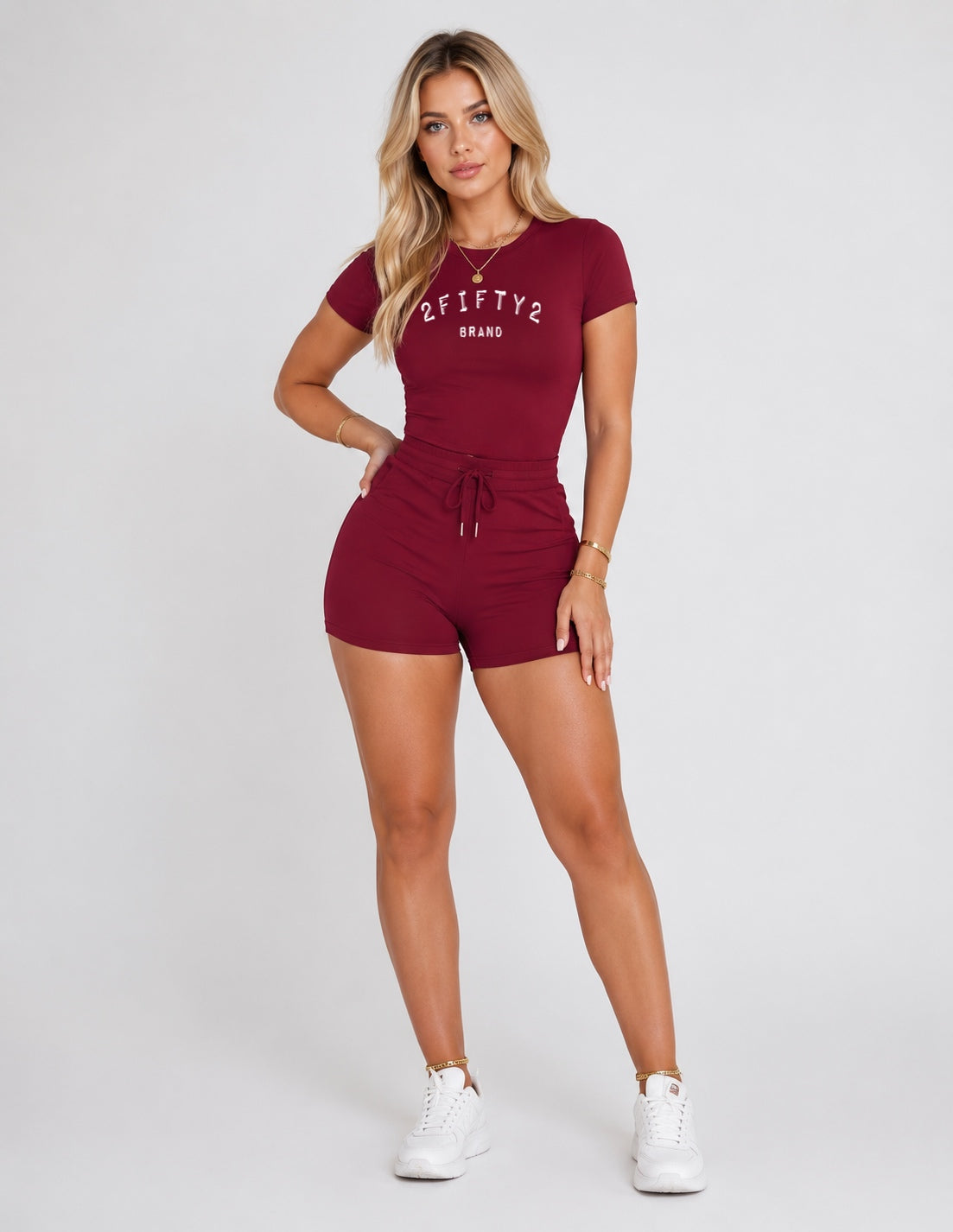 Women’s 2 piece summer biker short set