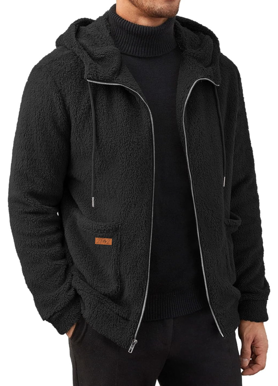 Men’s zip up Sherpa jacket