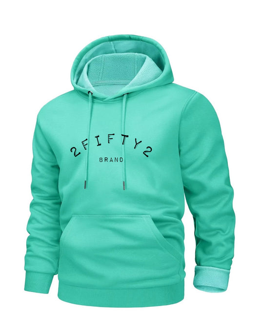 Plus size Men’s fleece lined 2Fifty2 Brand pullover hoodie