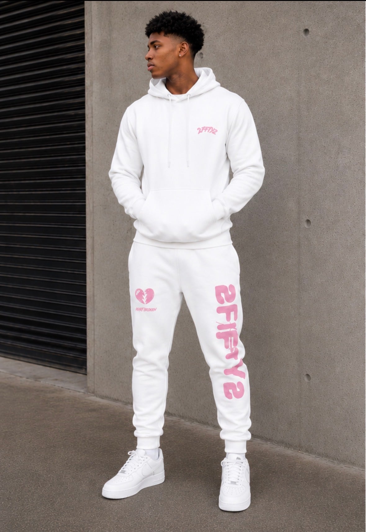 2 piece Sweatsuit Jogger set for men