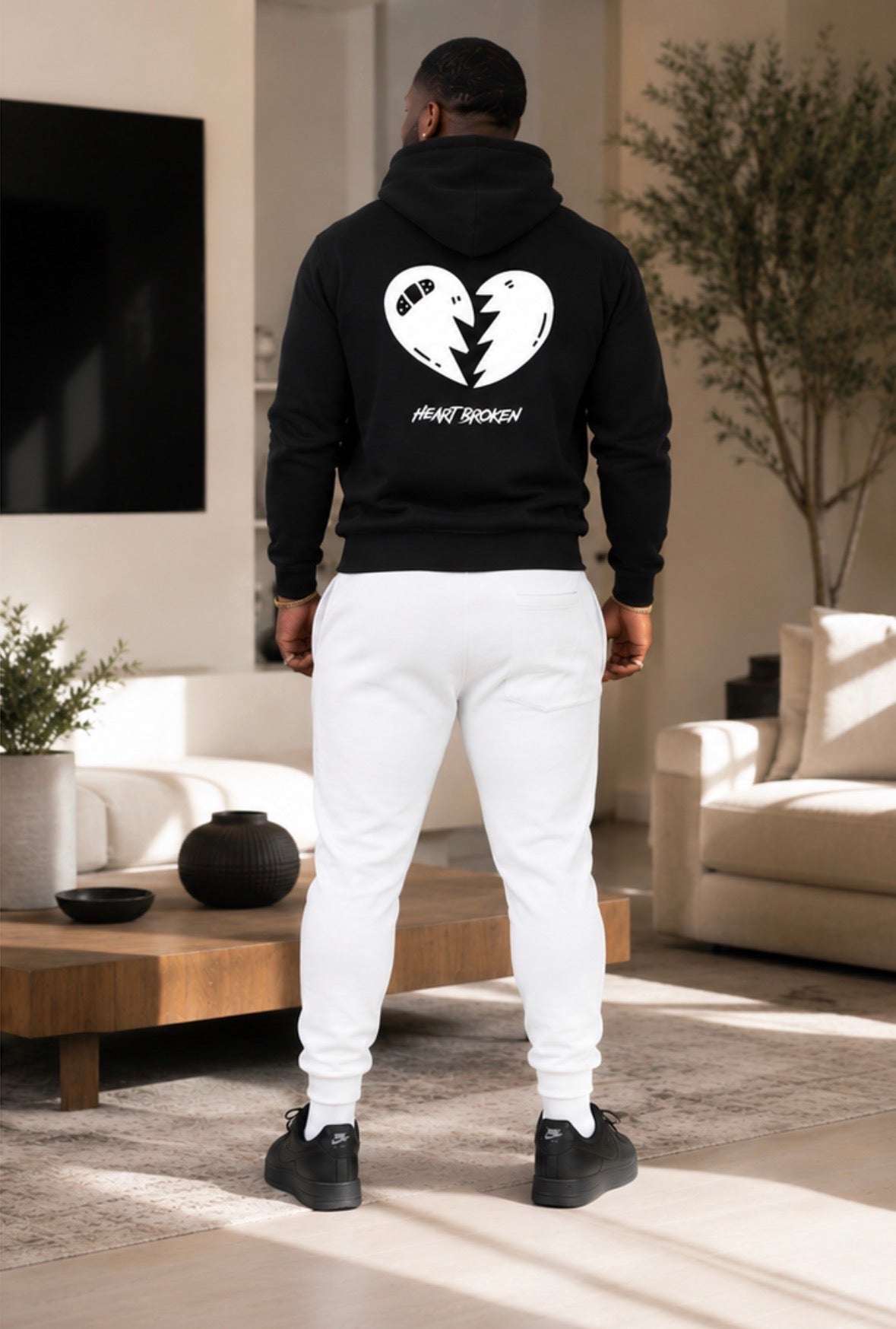 2 piece Sweatsuit Jogger set for men