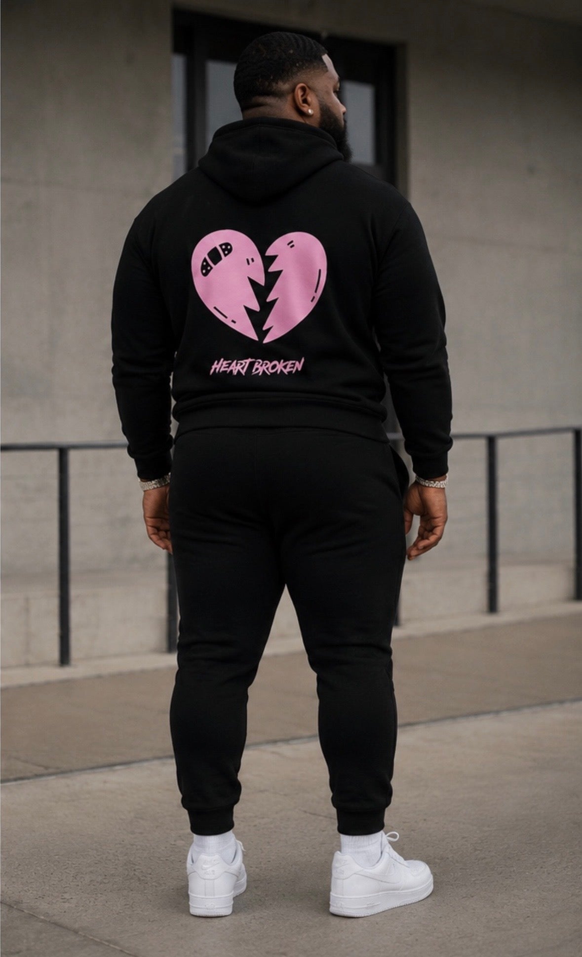 2 piece Sweatsuit Jogger set for men