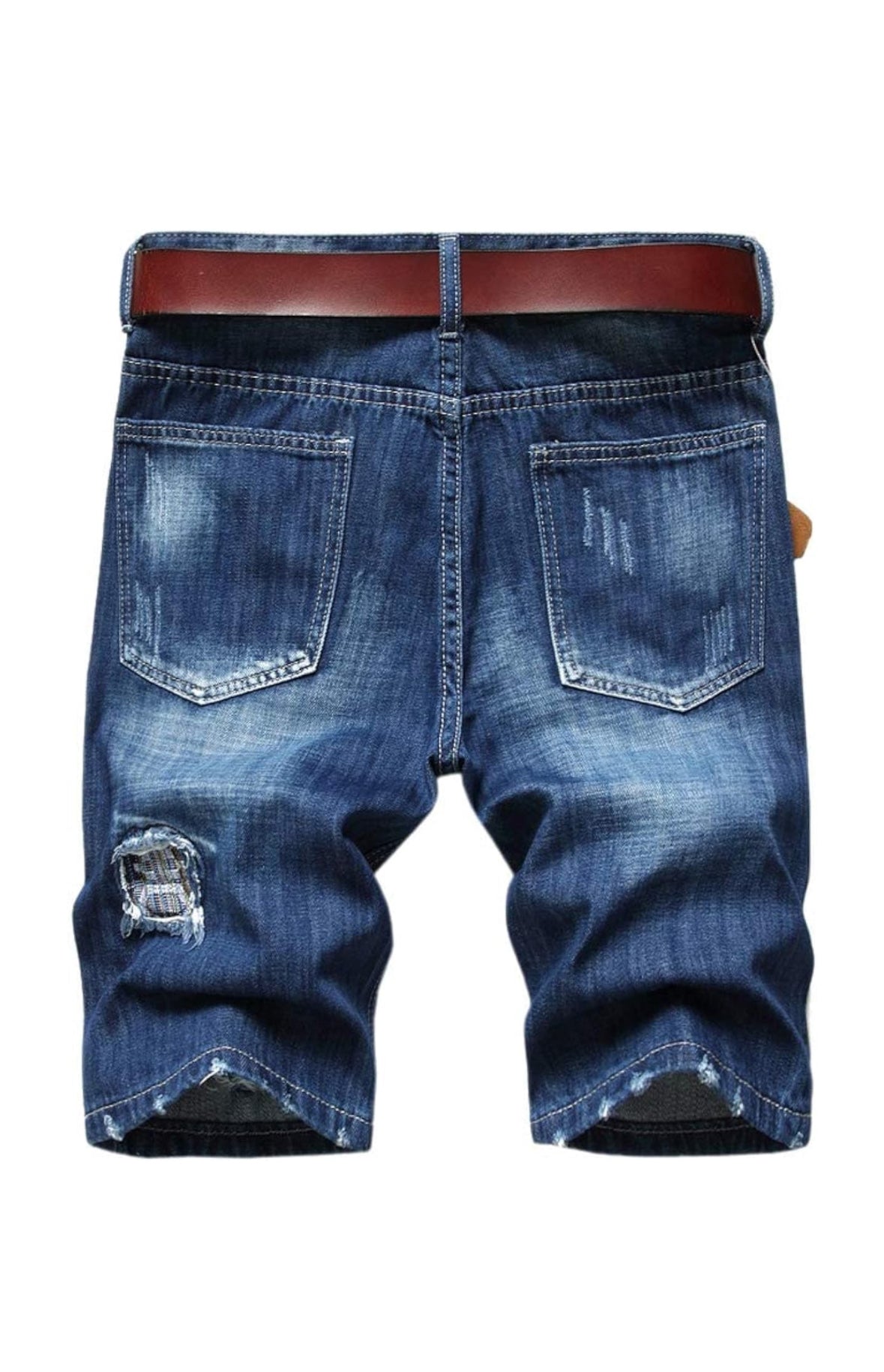 Men’s distressed jean shorts by the 2fifty2 brand