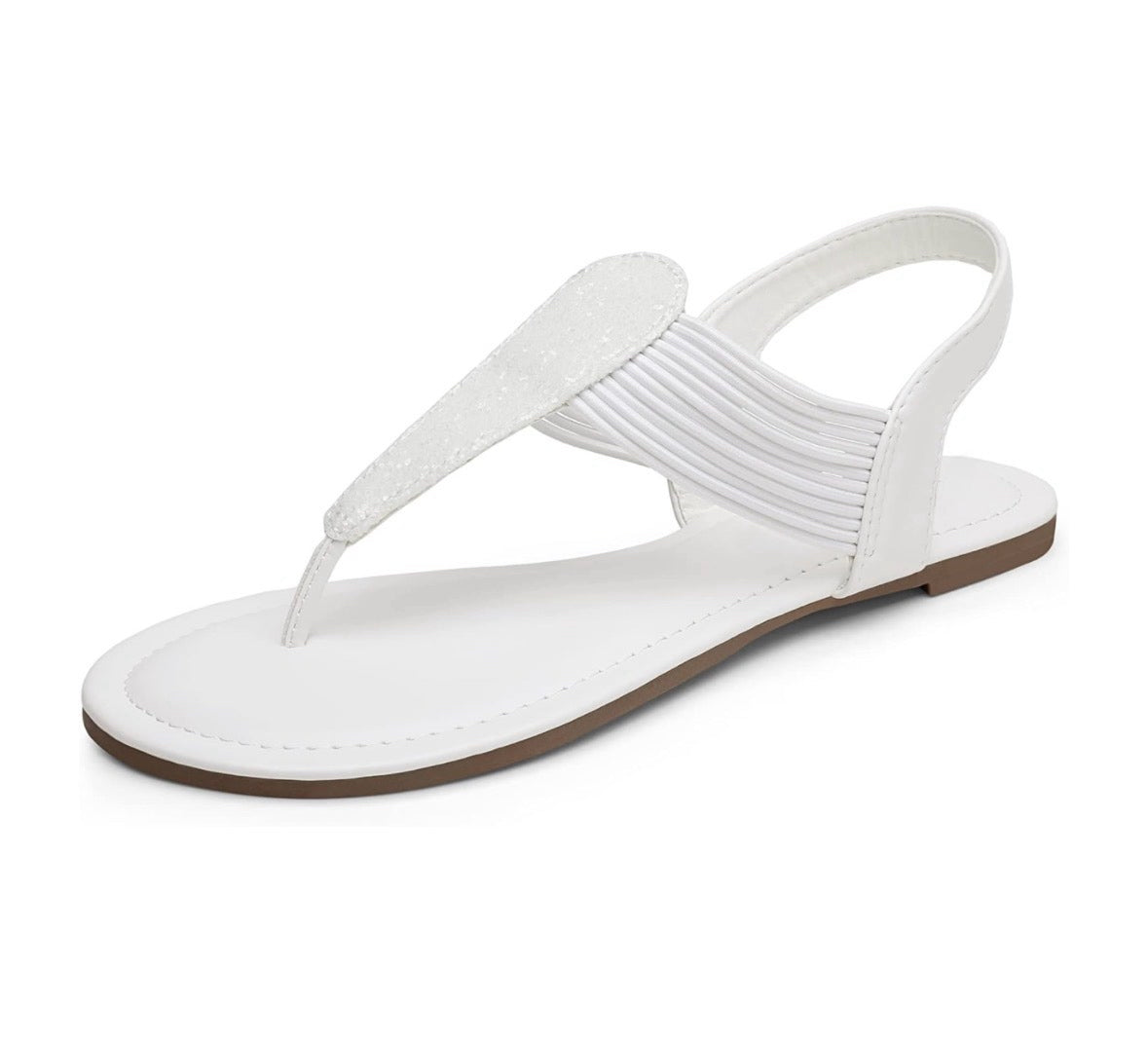 Women’s elastic string thong gladiator sandals