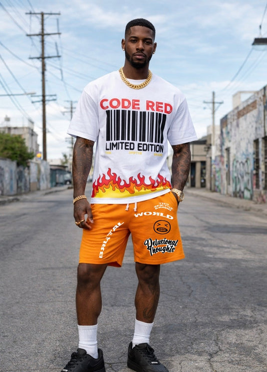 Men’s 2Fifty2 Brand Code Red tee shirt