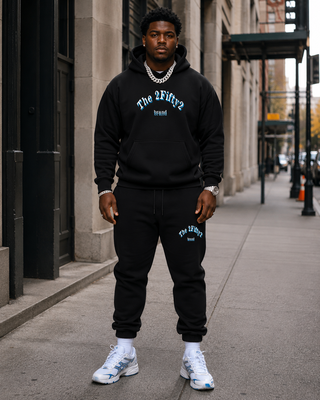 Men’s joggers sweatsuit by The 2fifty2 brand