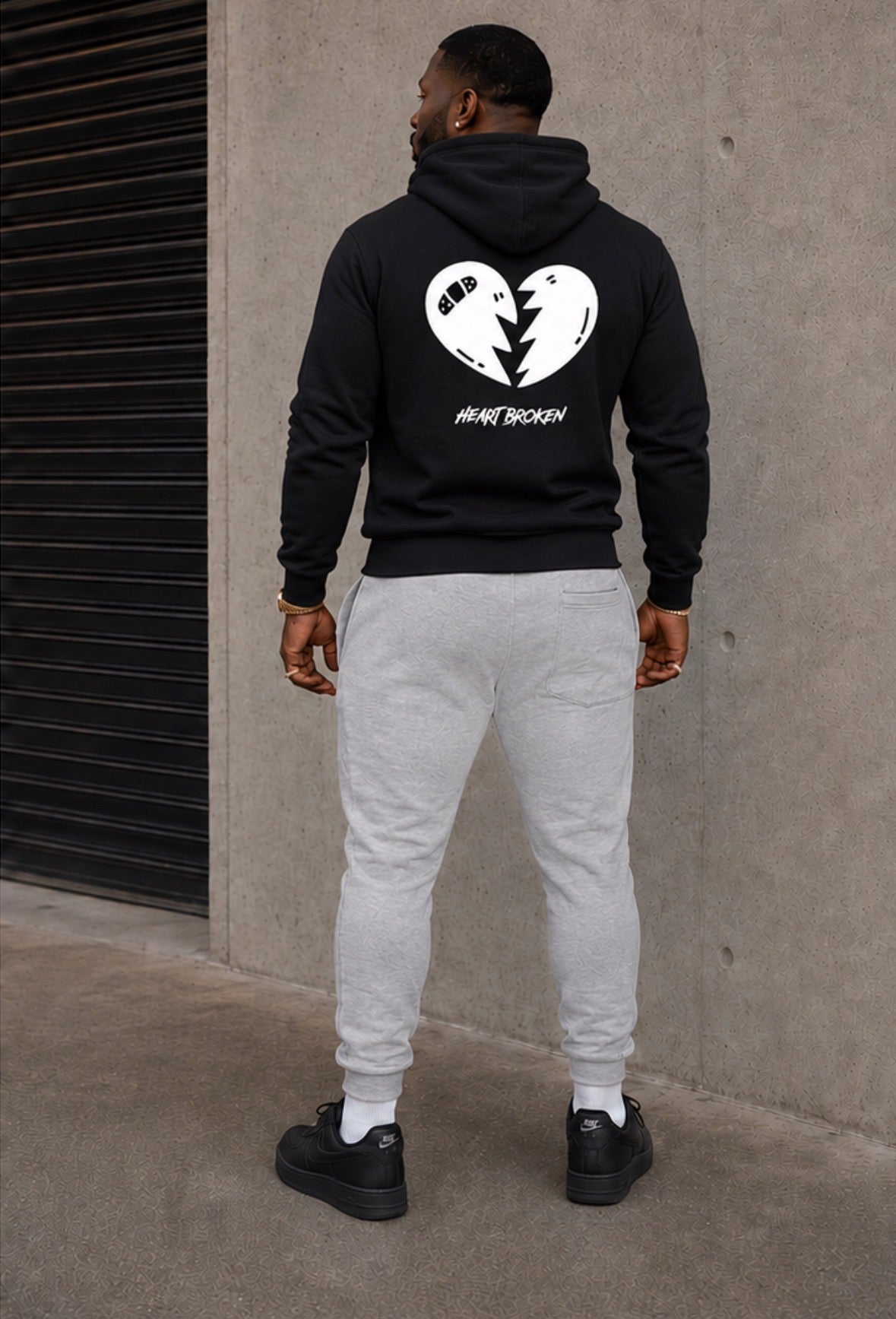 2 piece Sweatsuit Jogger set for men