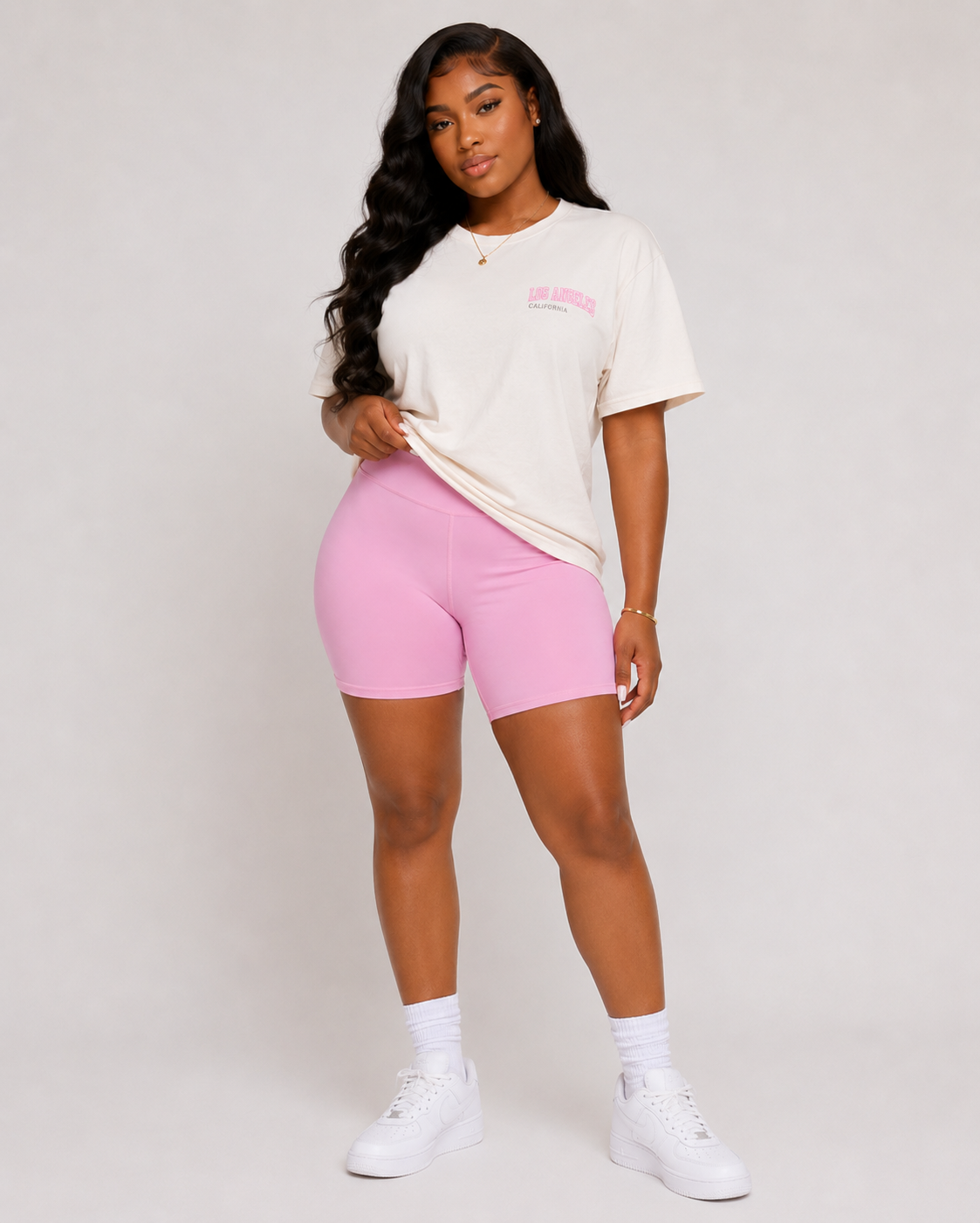 Women’s 5” High waisted biker shorts