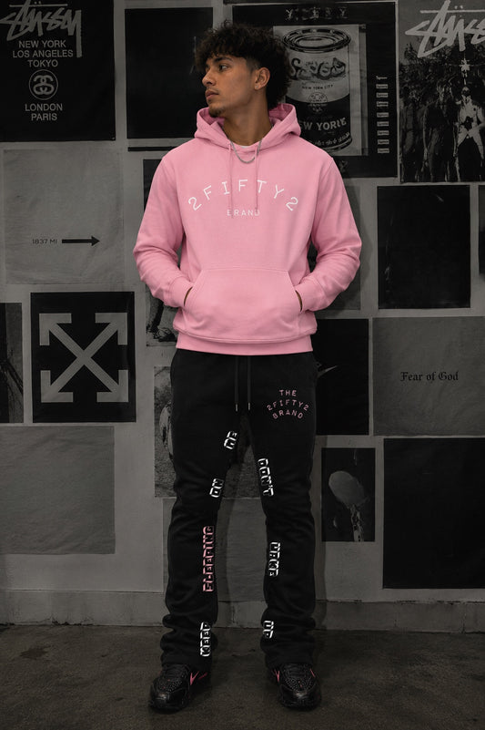 Men's 2 piece flare bottoms jogger sweatsuit