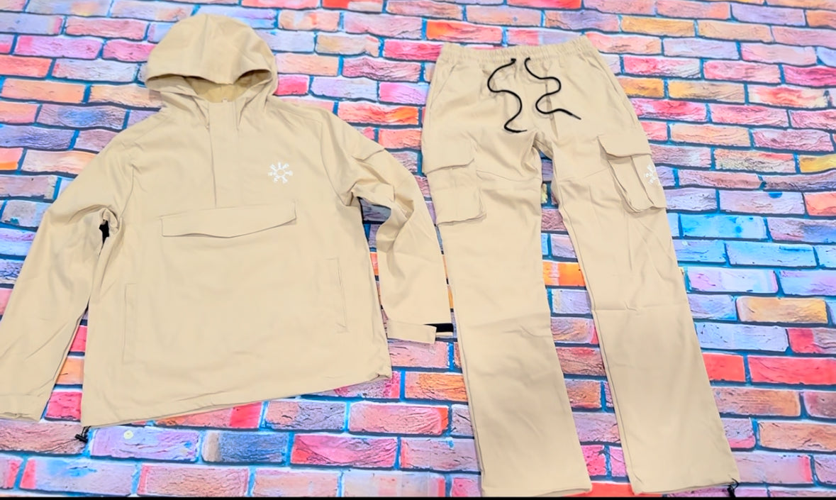 Mens 2 piece cargo outfit