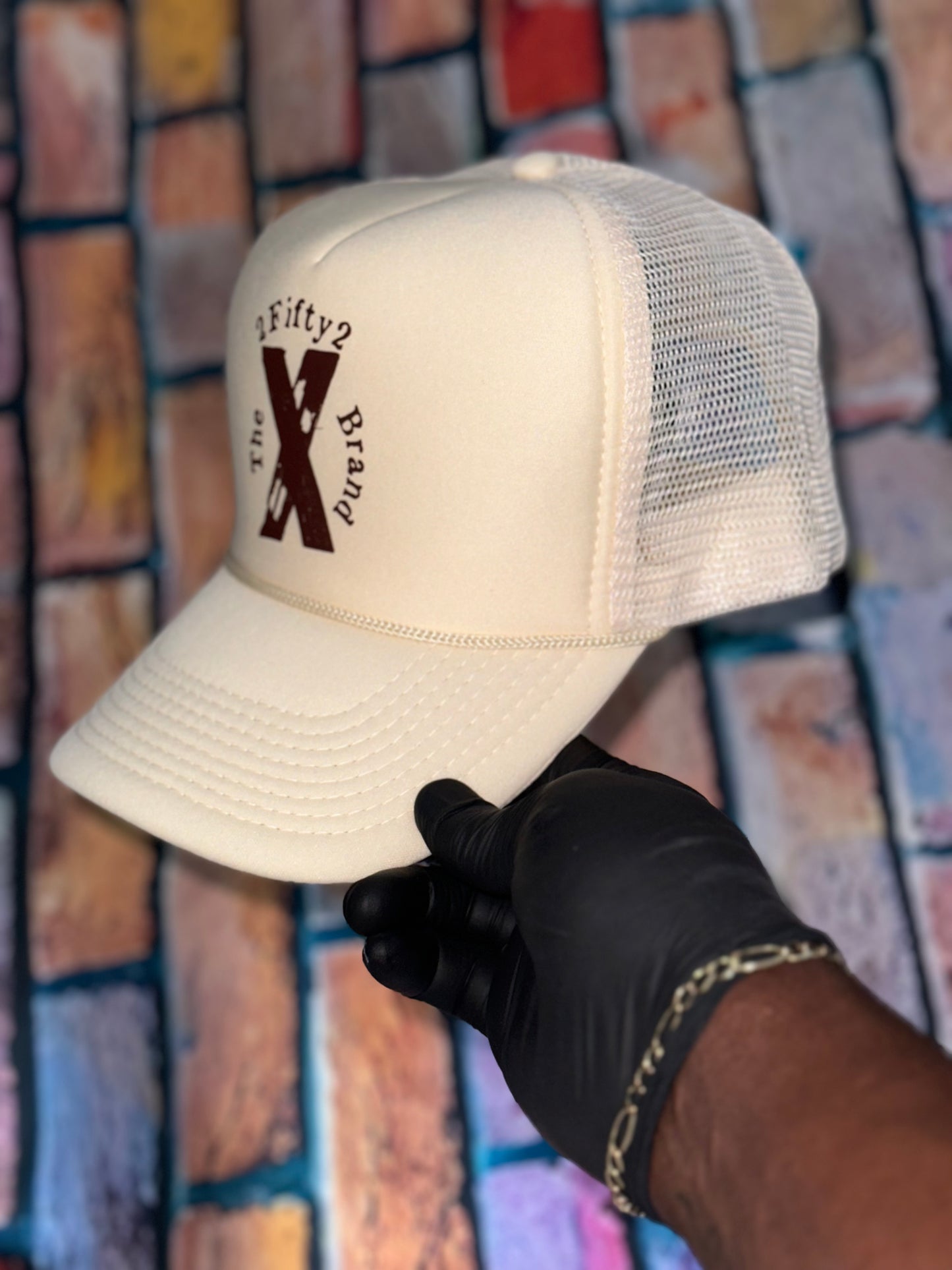 X mesh trucker hat