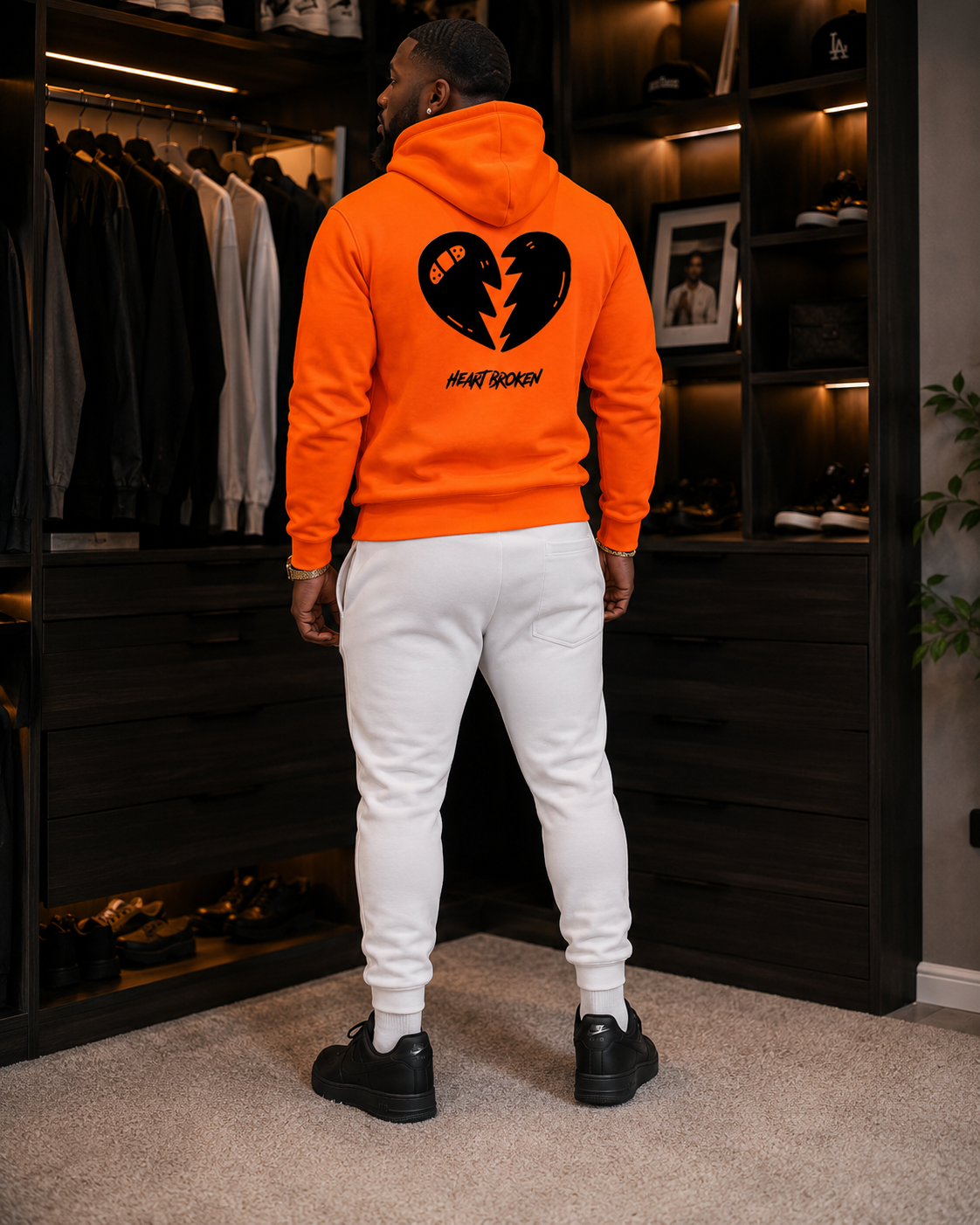 2 piece Sweatsuit Jogger set for men