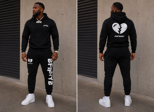 2 piece Sweatsuit Jogger set for men