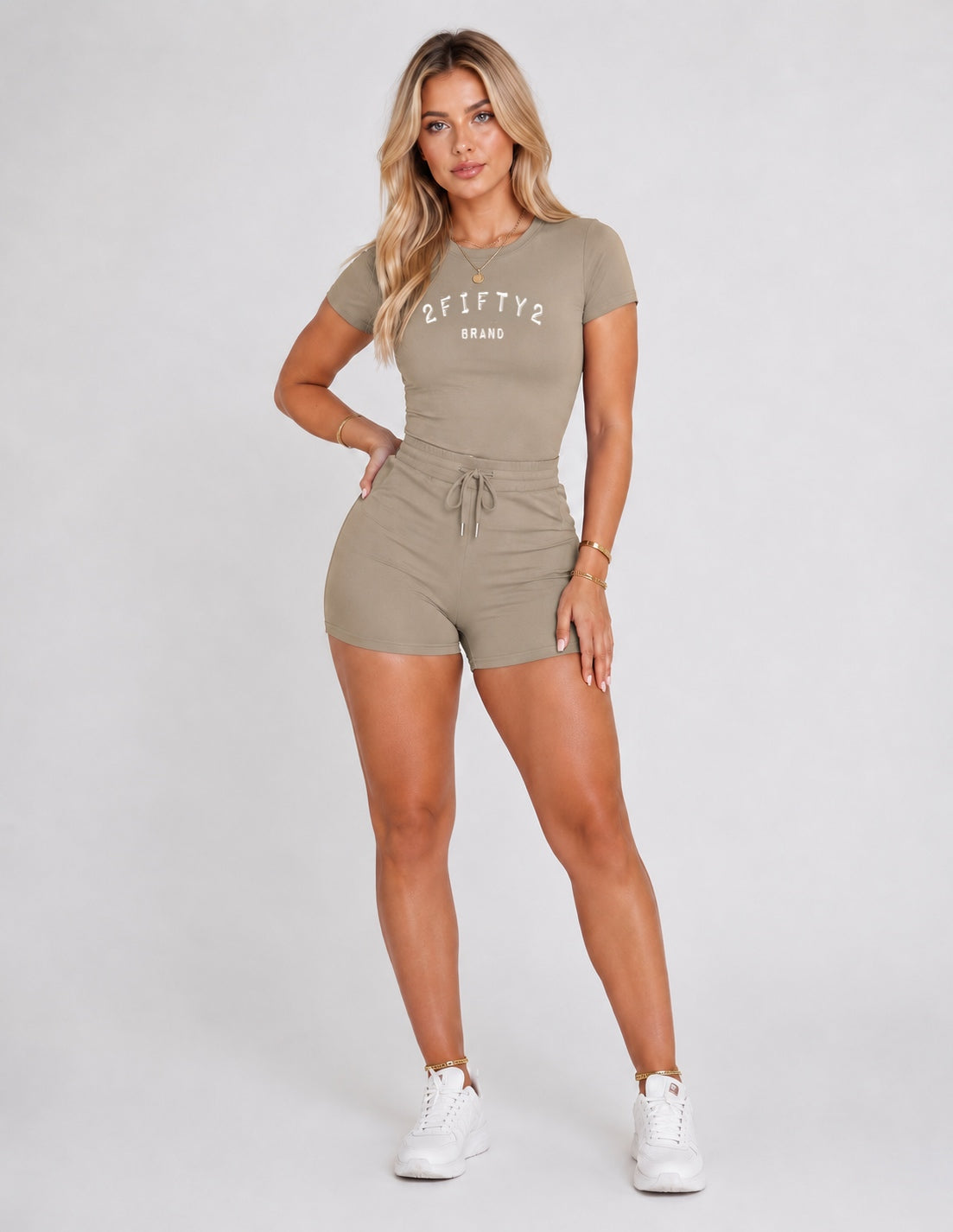 Women’s 2 piece summer biker short set