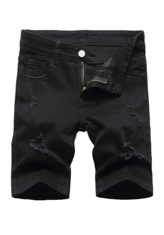 Boys distressed Jean shorts