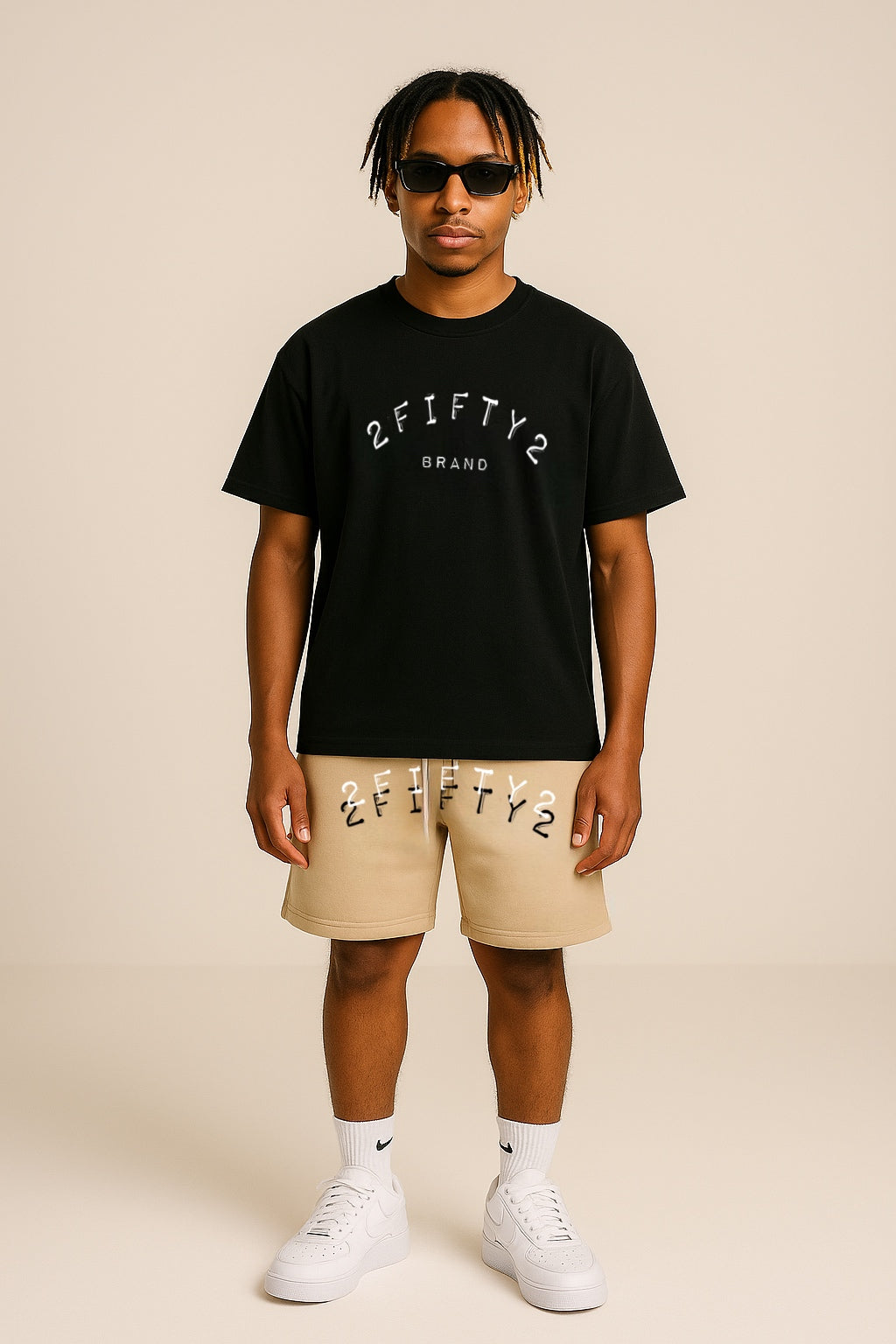Plus size Men’s 2Fifty2 Brand black tee
